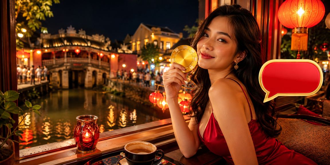 Người dùng tại Hội An kiểm tra tài khoản và thực hiện nạp tiền cá cược qua điện thoại