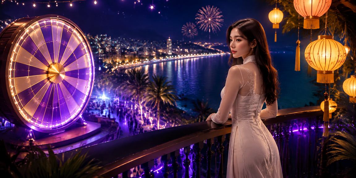 Không khí lễ hội và cá cược sôi động tại Hội An, người dùng tham gia qua điện thoại
